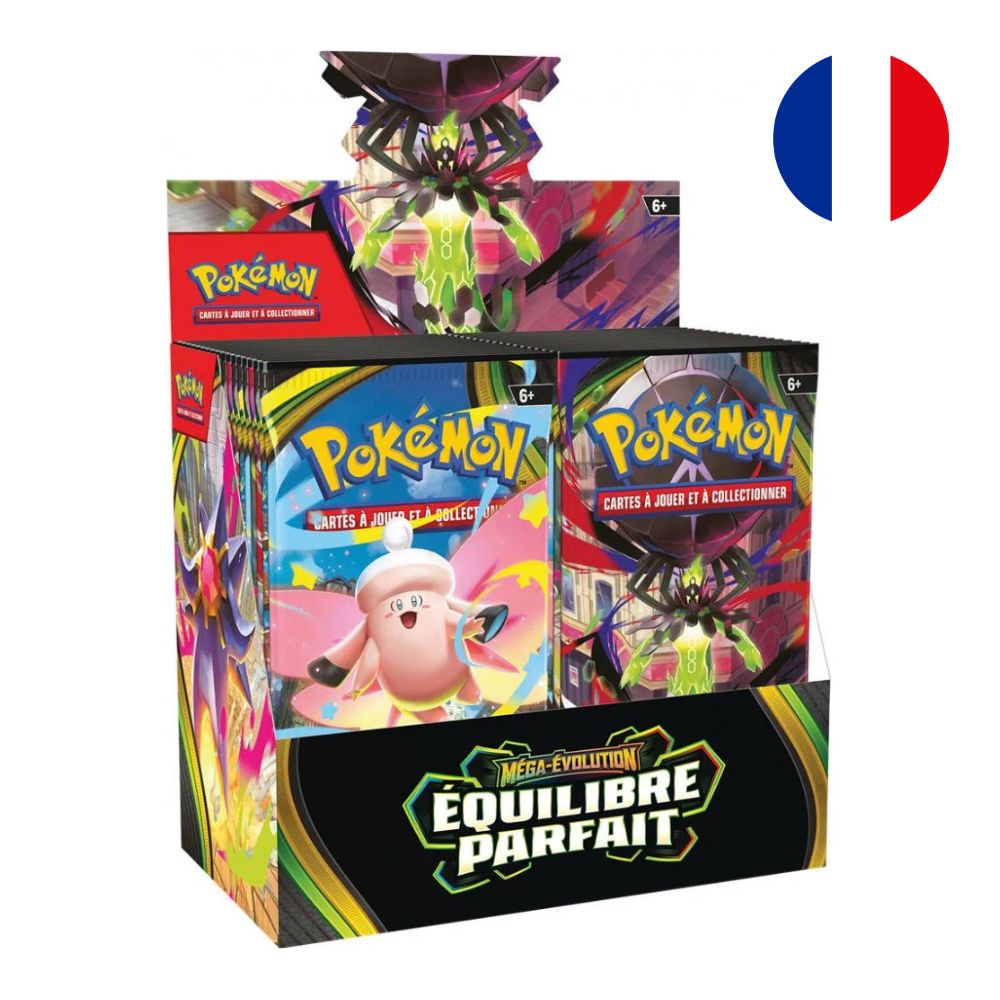 DISPLAY POKÉMON ME03 ÉQUILIBRE PARFAIT – FRANÇAIS – 36 BOOSTERS