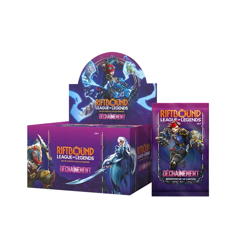 DISPLAY RIFTBOUND LEAGUE OF LEGENDS LOL DÉCHAINEMENT FR