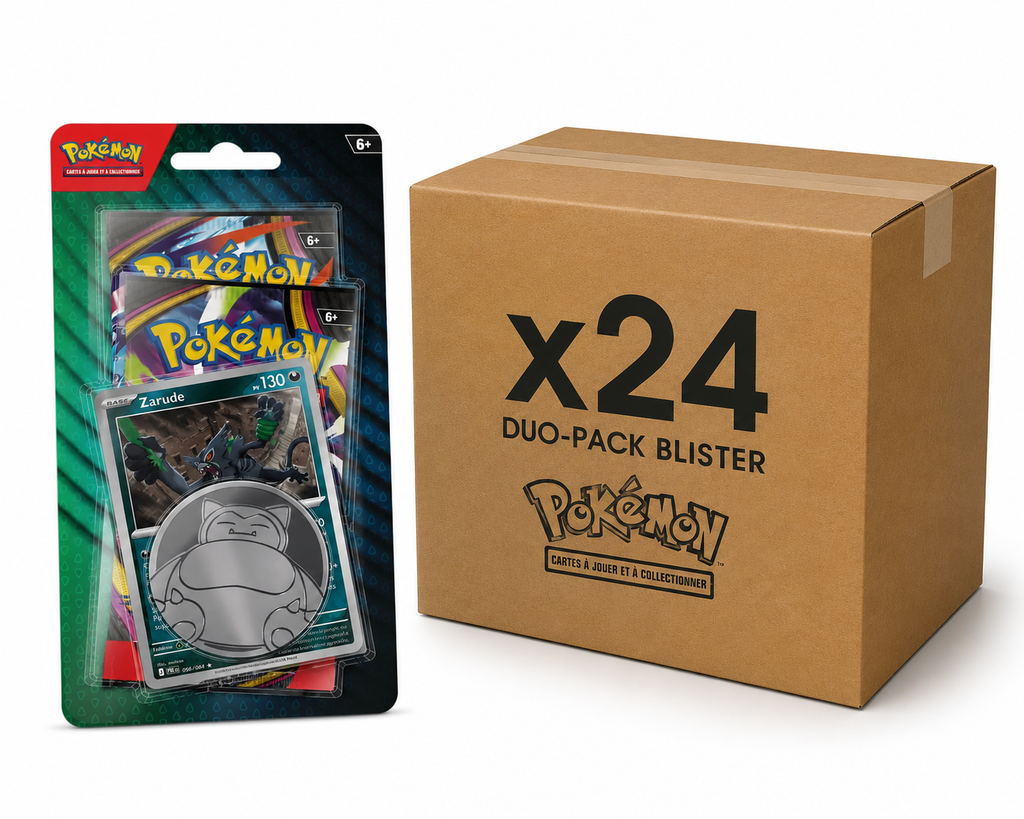 POKEMON DUO-PACK BLISTER AOUT 2026 - ME05/ME04 [FR] X24